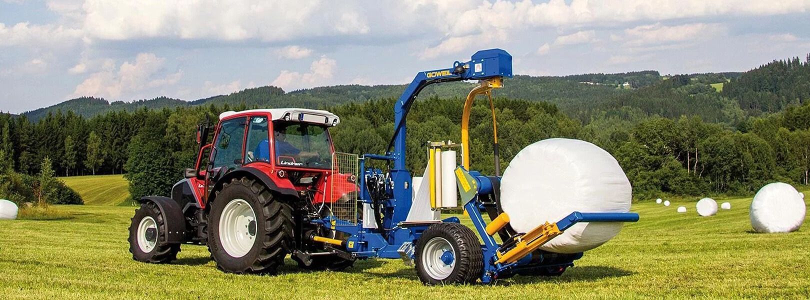 Göweil Rundballenwickelmaschine